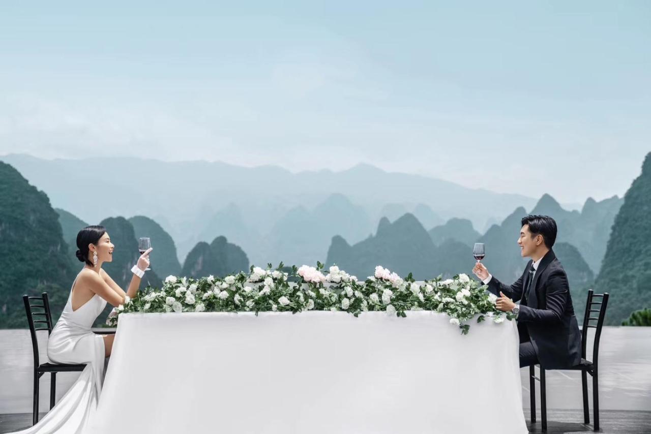 Misty Wonderland ,Yangshuo Xingping Hotel Buitenkant foto