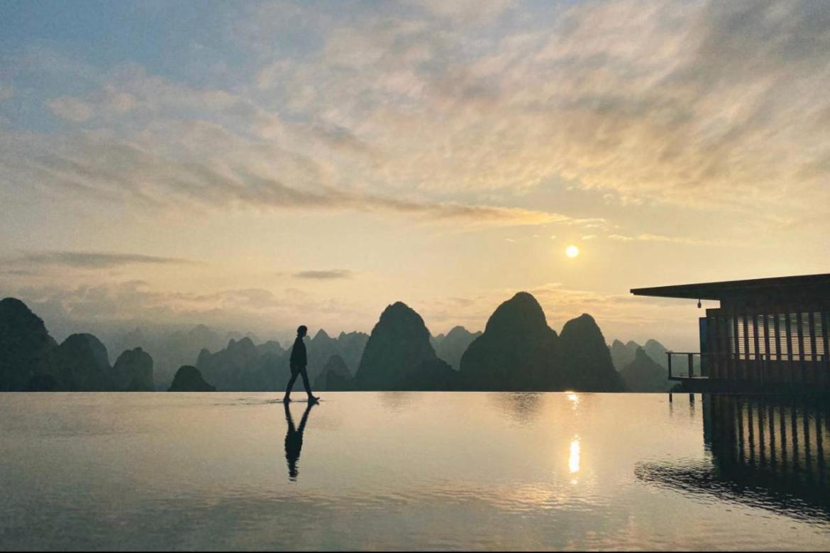 Misty Wonderland ,Yangshuo Xingping Hotel Buitenkant foto