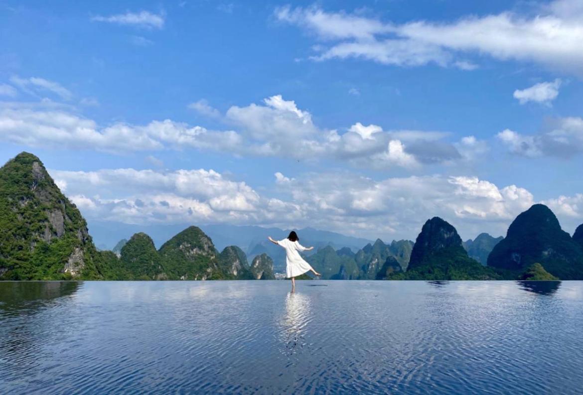 Misty Wonderland ,Yangshuo Xingping Hotel Buitenkant foto