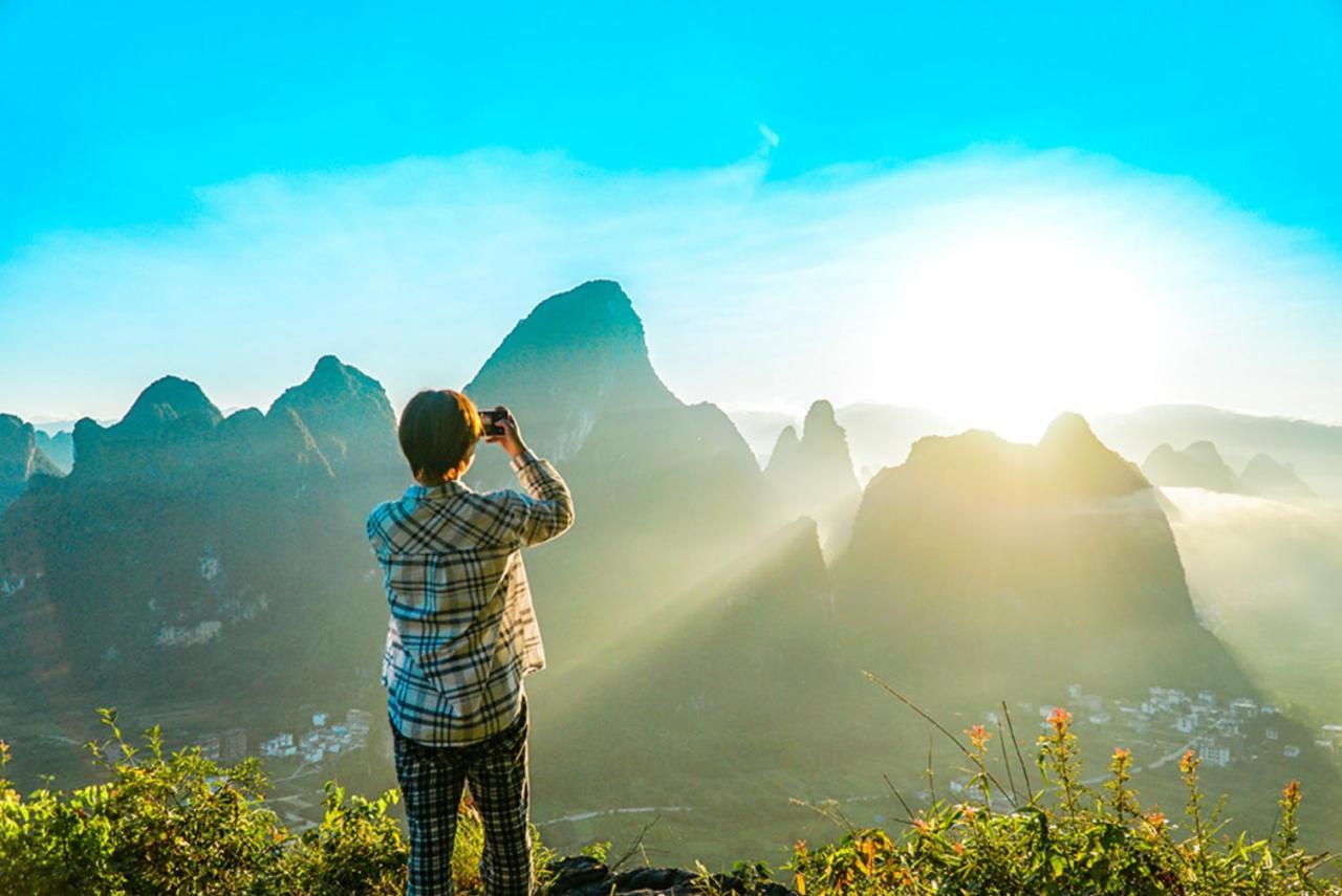 Misty Wonderland ,Yangshuo Xingping Hotel Buitenkant foto